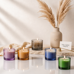 Luxury lavender soy wax candle collection