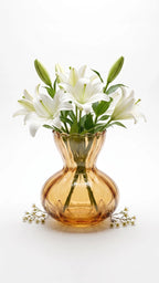 Bud Glass Flower Vase – Gold (3.6")