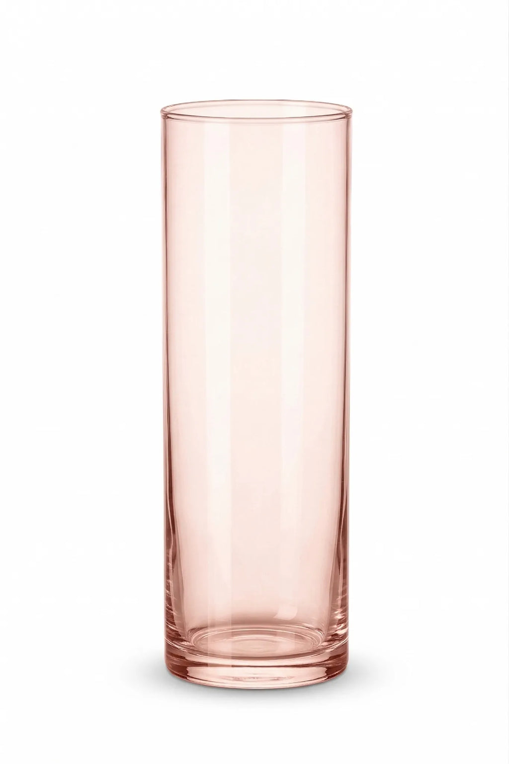 Dibba Glass Flower Vase – Pink (9.8") - view 5