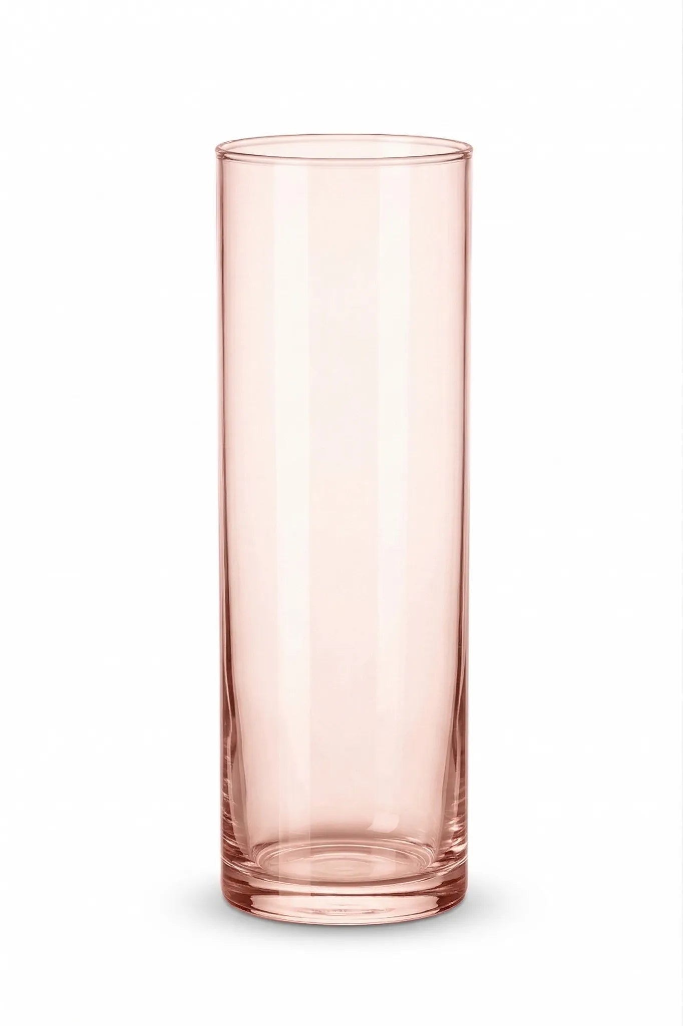 Dibba Glass Flower Vase – Pink (9.8") - view 5