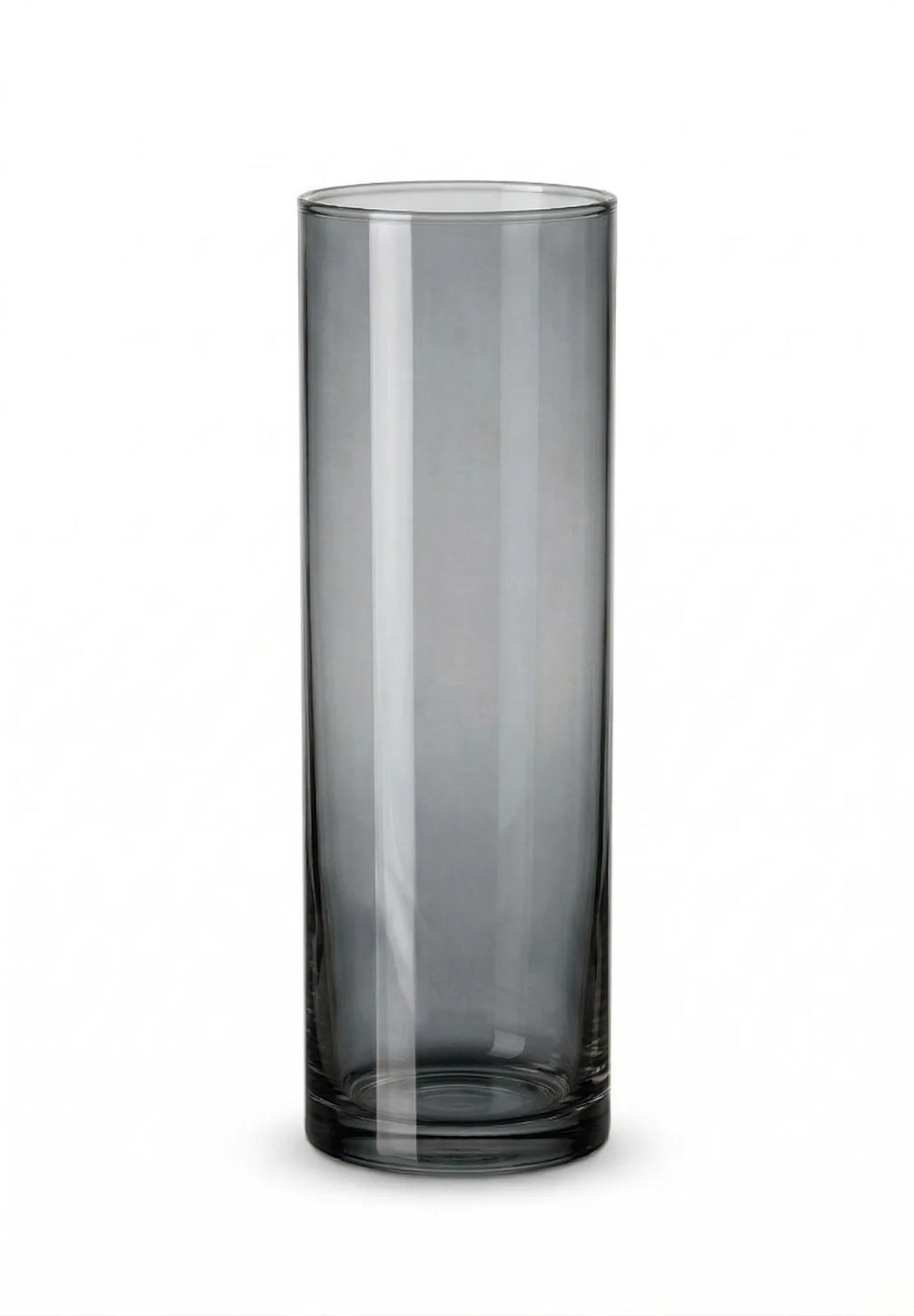 Dibba Glass Flower Vase – Grey (9.8") - view 5