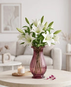 Fenton Glass Flower Vase – Red (8.7") - view 2