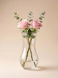 Jug Glass Flower Vase – Clear (9.8")