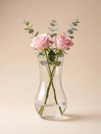 Jug Glass Flower Vase – Clear (9.8")