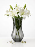 Jug Glass Flower Vase – Grey (9.8")