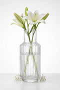 Salai Glass Flower Vase – Clear (11")