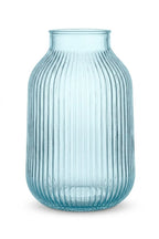 Salai Glass Flower Vase – Blue (9.1") - view 2