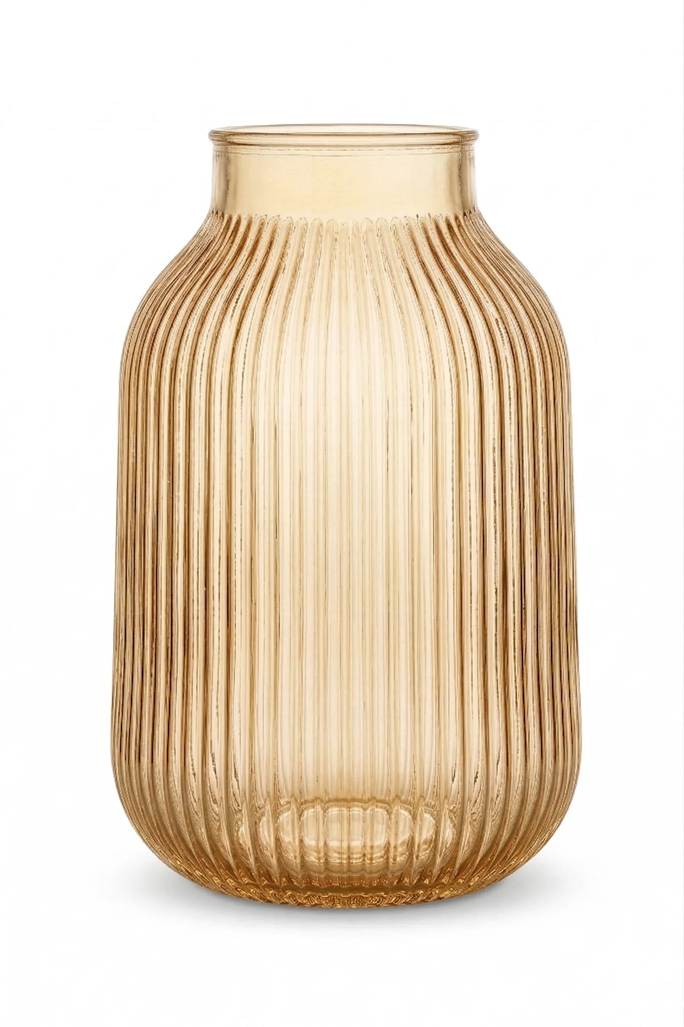 Salai Glass Flower Vase – Gold (9.1") - view 5