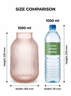 Salai Glass Flower Vase – Pink (9.1") - view 4