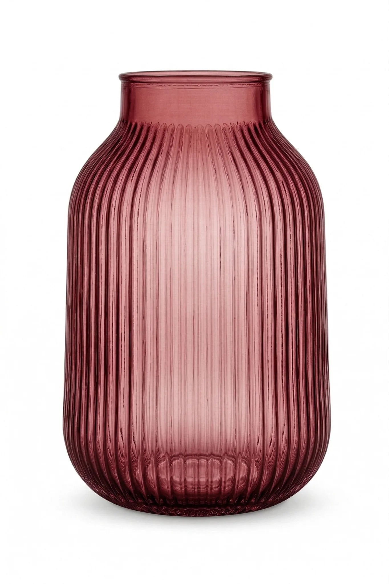 Salai Glass Flower Vase – Red (9.1") - view 5
