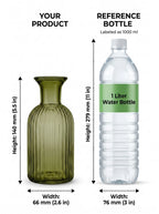Salai Glass Flower Vase – Green (5.5") - view 4