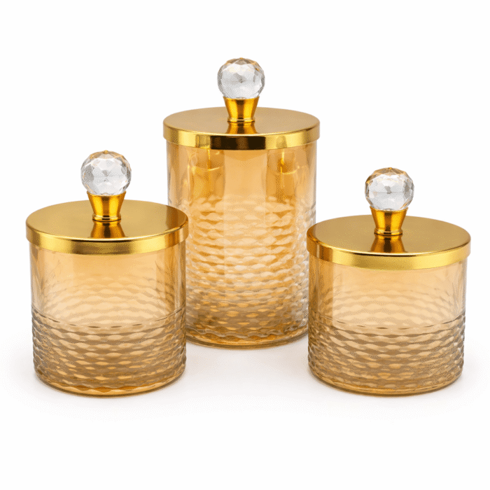 Decorative Dry Fruit & Gift Hamper Jars (3 Sizes)