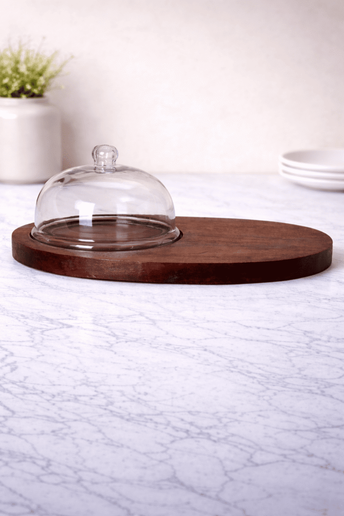 oval-wooden-dome-dessert-board